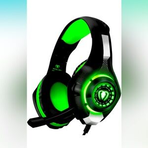 Stereo Gaming Headset for PlayStation 4 PS4 PS5, Over-Ear Headphones with Mic